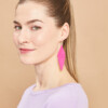 FEATHERS Midi pinkit korvakorut / feathers midi pink earrings