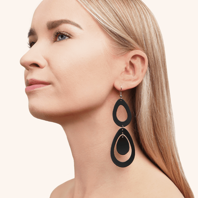 RECYCLED Sade Petite Waterfall Black