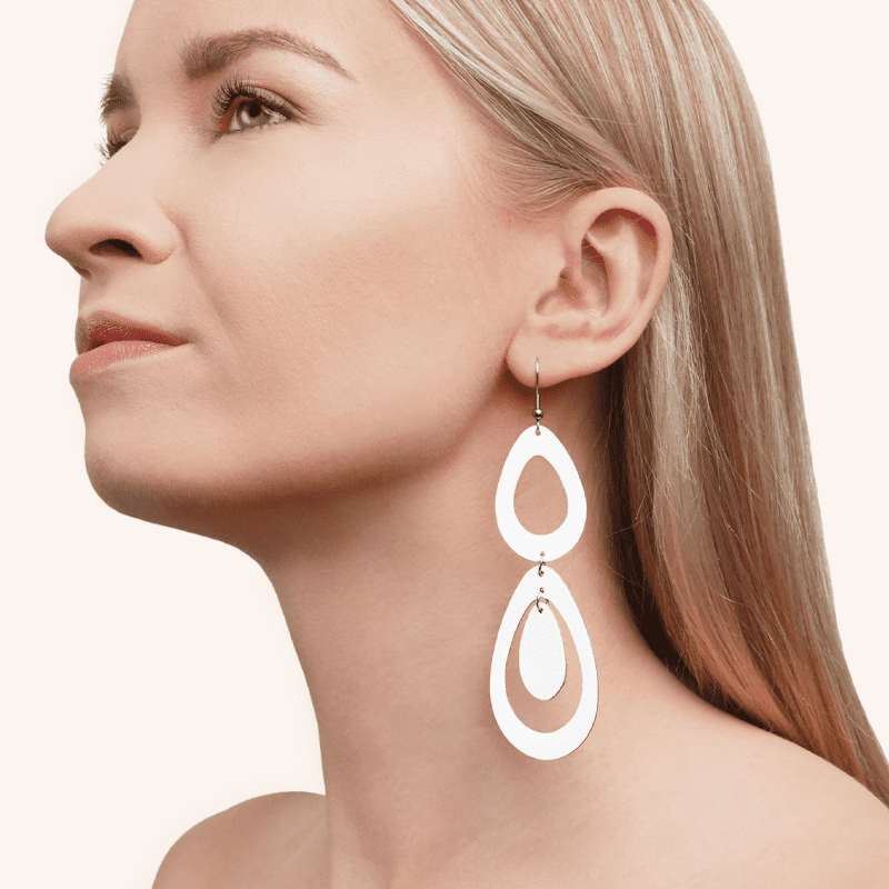 RECYCLED Sade Petite Waterfall White