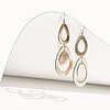 Sade Petite Waterfall korvakorut ruusukulta / Sade Petite Waterfall earrings in rose gold