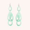 Sade Grande Waterfall korvakorut vaaleanvihreä/ Sade Grande Waterfall earrings pastel green