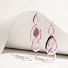 Sade Grande Waterfall korvakorut vaaleanpunainen / Sade Grande Waterfall earrings pastel pink