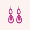 SADE Petite Waterfall korvakorut pinkki / SADE Petite Waterfall earrings pink