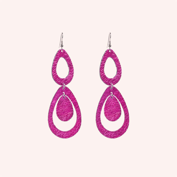 SADE Petite Waterfall korvakorut pinkki / SADE Petite Waterfall earrings pink