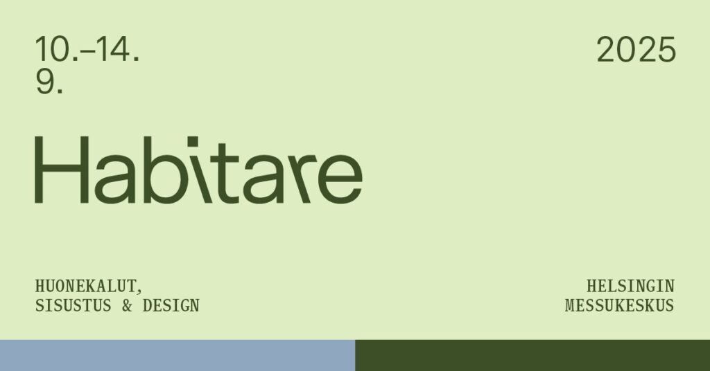 Viaminnet Habitare messuilla syyskuussa.