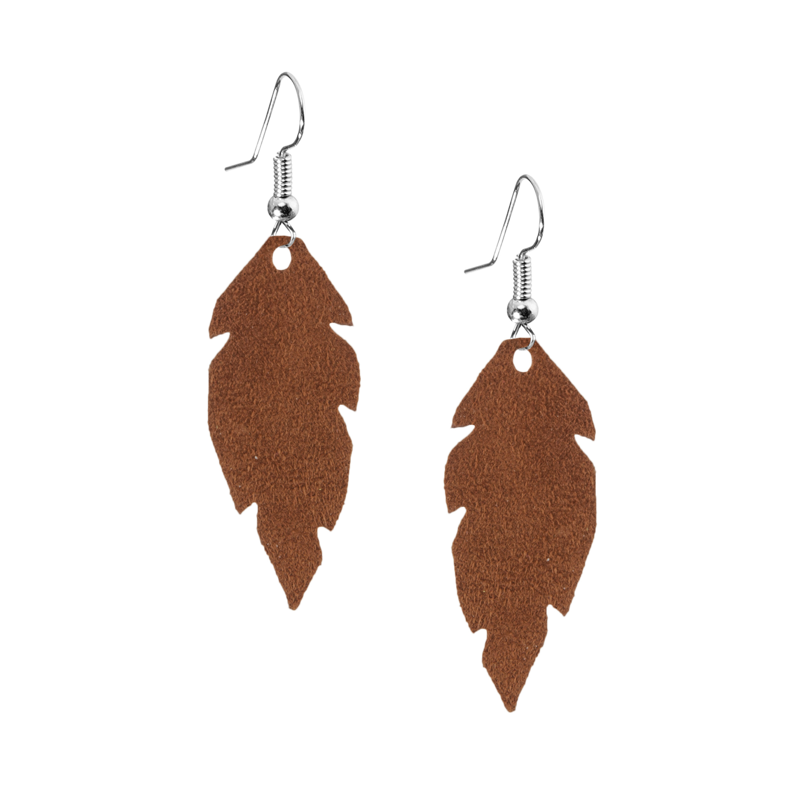 Petite Feathers Brown scaled