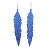 Feathers Midi Trio Glitter Blue