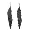 Feathers Midi Trio Glitter Glack