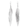 Feathers Midi Trio Glitter Silver